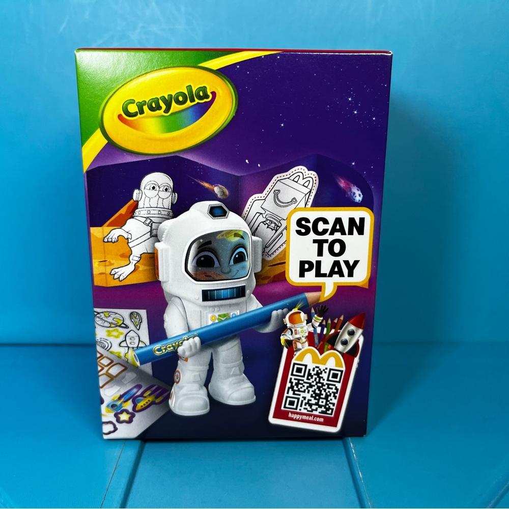 McDonald’s Happy Meal Toy - Crayola Astronaut